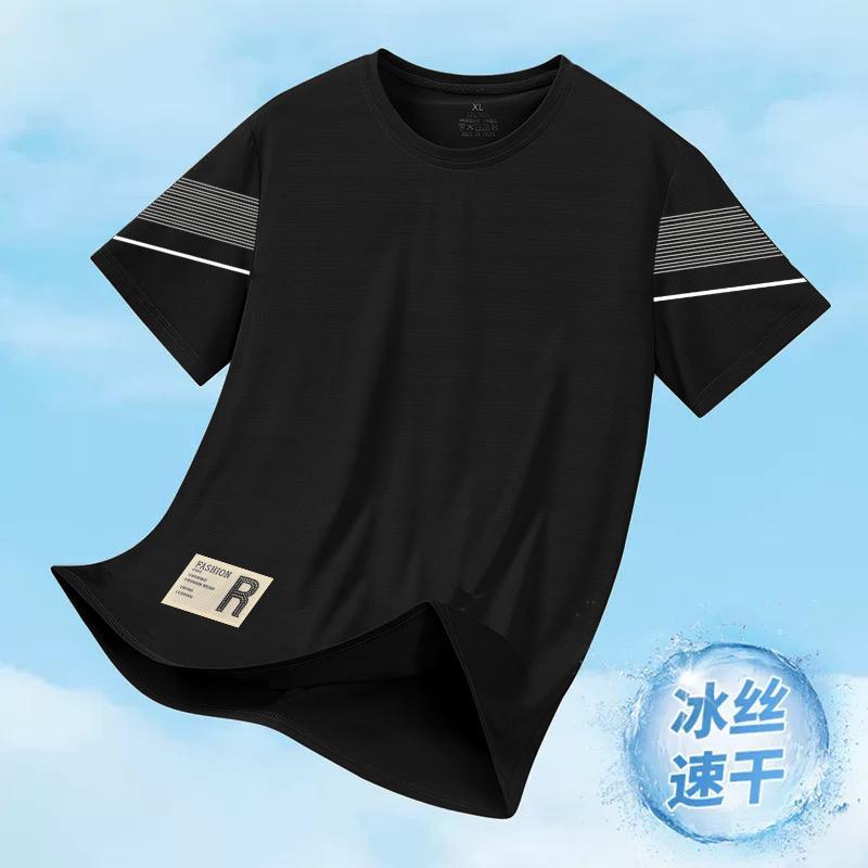 Casual Cool Touch T-Shirts Men's