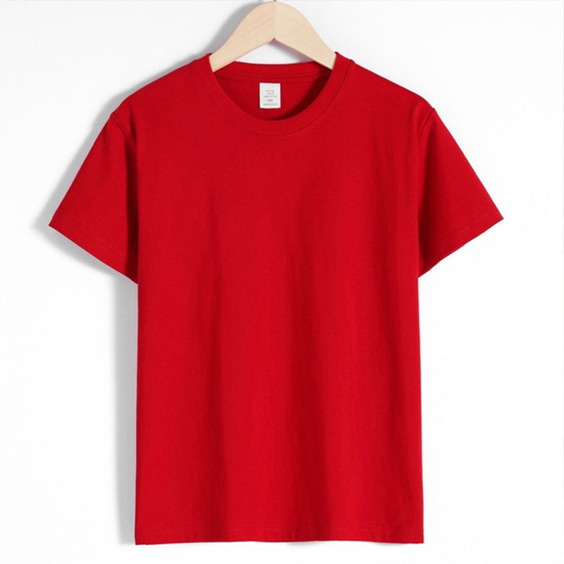 Cotton Solid T-Shirts Unisex