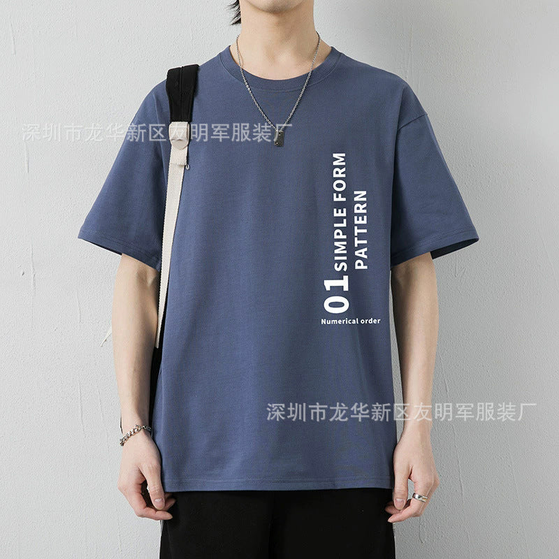 T-shirts Surdimensionnés Casual Homme