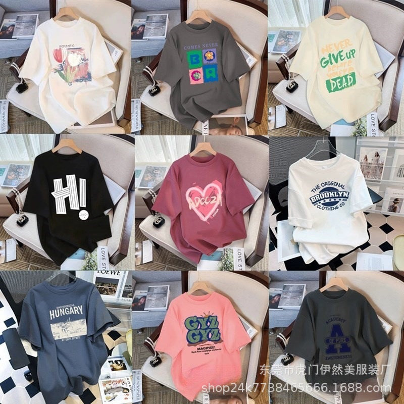 Korean T-Shirts Women's