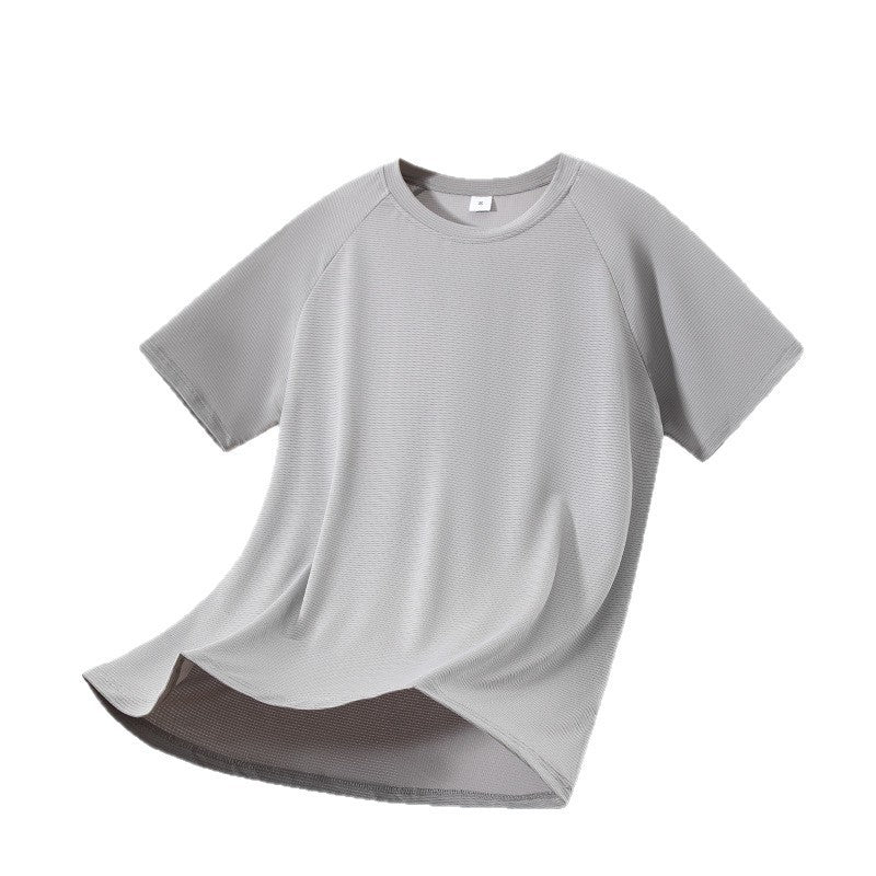Camisetas Oversized Sólidas Cool Touch Streetwear para Hombre