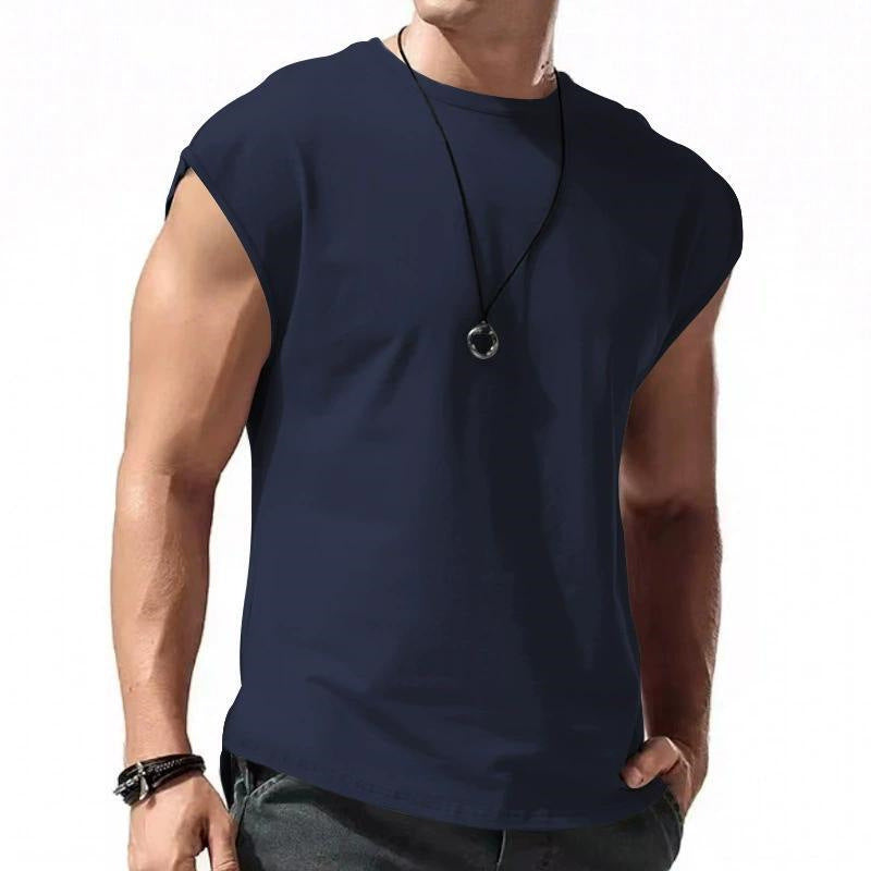 Casual Solid T-Shirts Men's