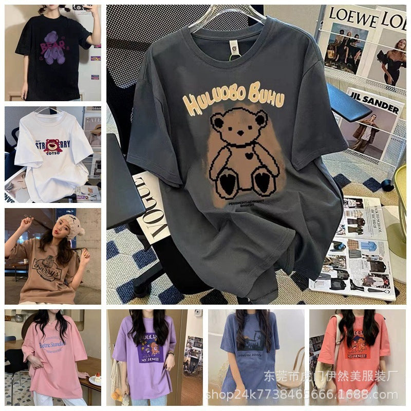 Korean T-Shirts Women's