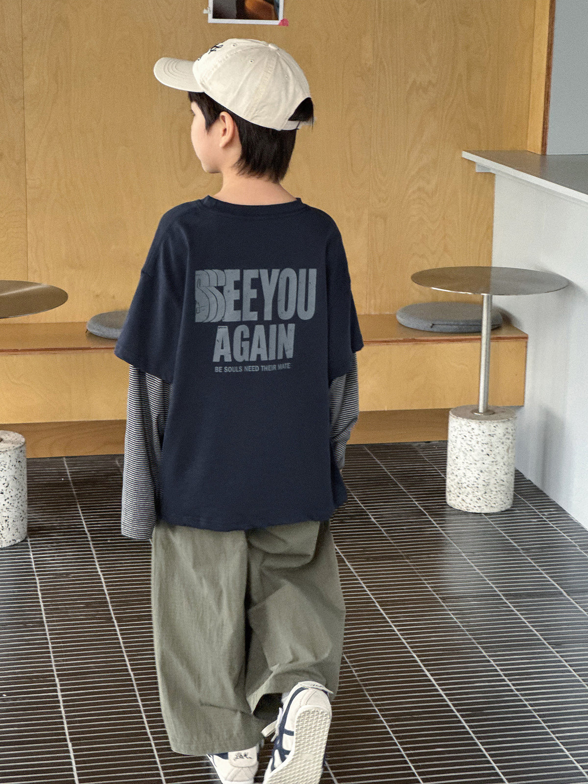 Infantil Estampado Casual
