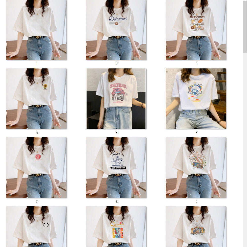 Camisetas de algodón unisex