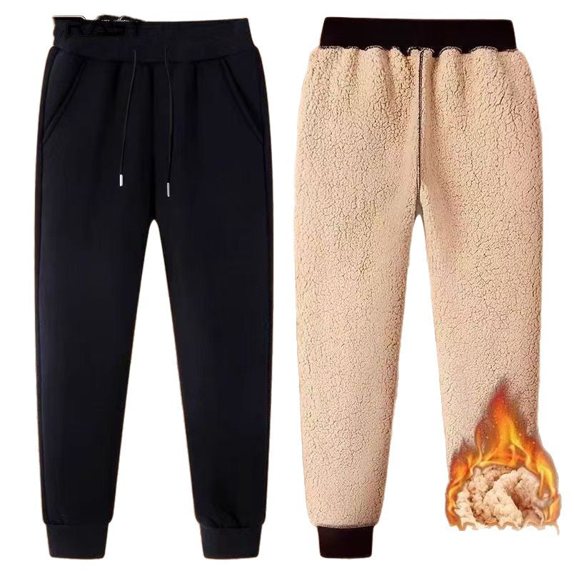 Casual Heavy Solid Pants