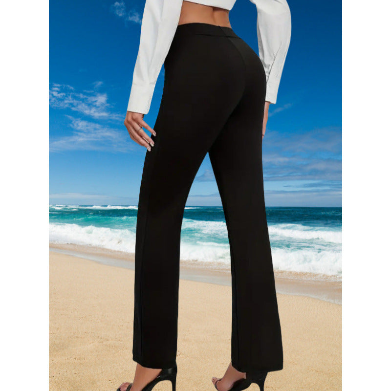 Premium Solid Pants Women's