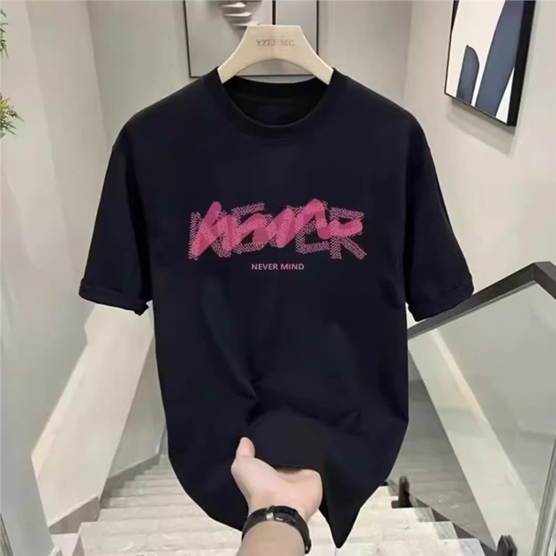 T-shirts Surdimensionnés Casual Homme