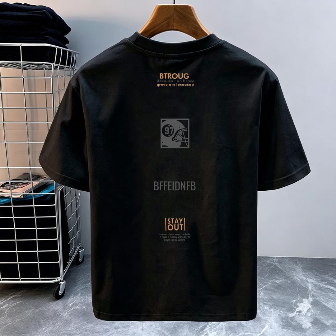 T-shirts imprimés décontractés pour hommes
