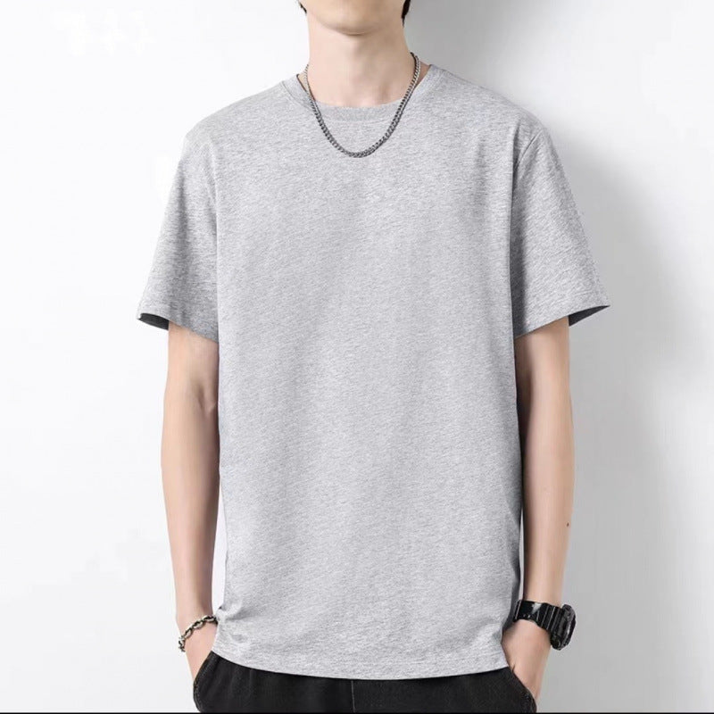 Casual Solid Oversized T-Shirts Men's