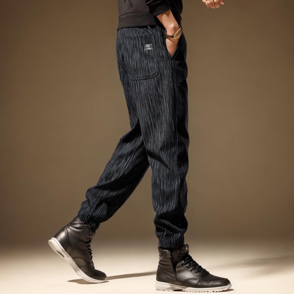 Athletic Heavy Oversized Pants Men's