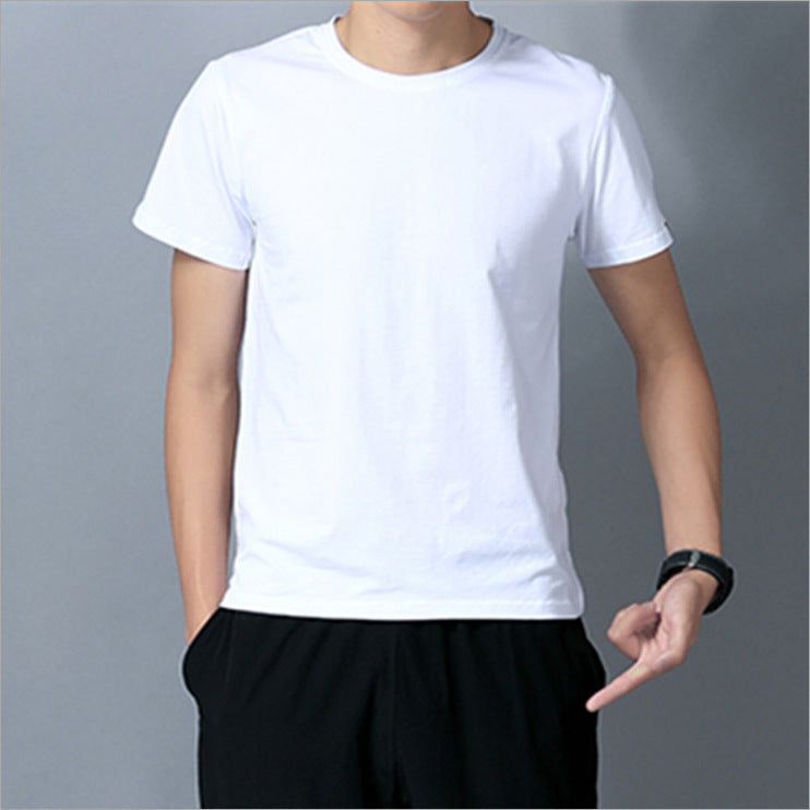 Casual Solid Oversized T-Shirts Men's