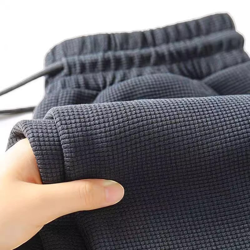 Calça Masculina Oversized Pesada Sólida Casual