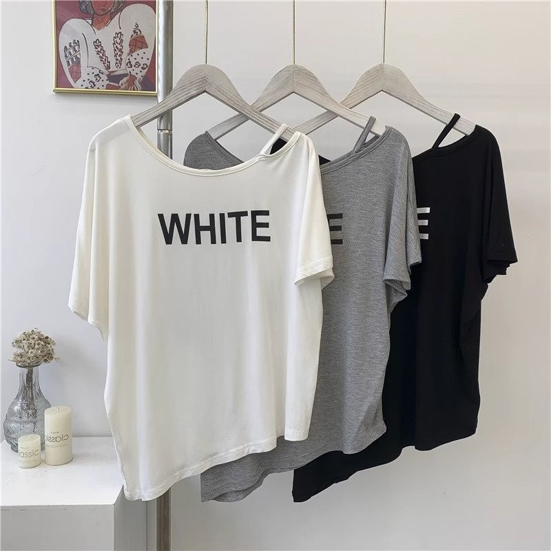 T-shirts Imprimés Surdimensionnés Casual