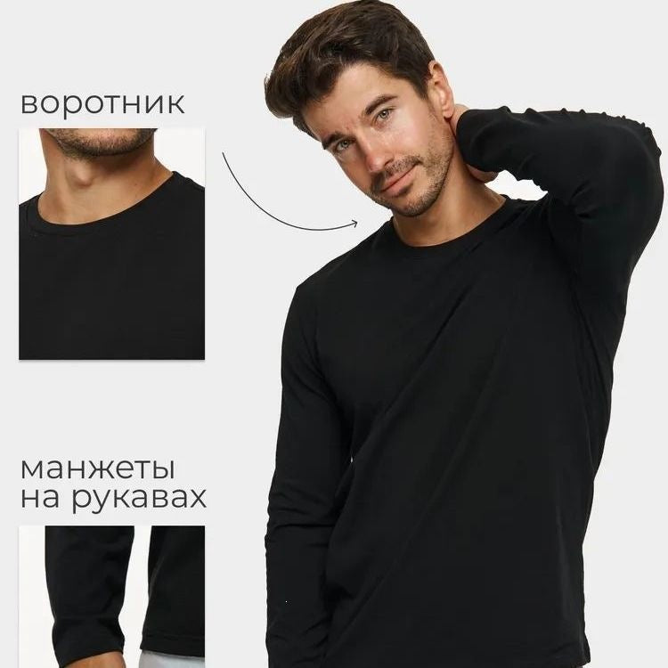 Повседневные однотонные свободные футболки для мужчин