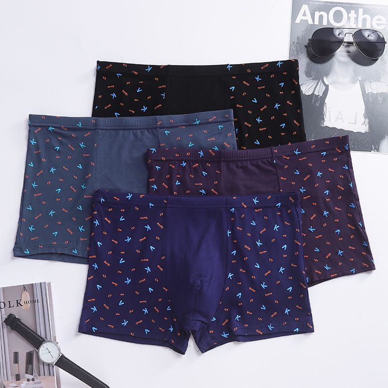 Print Oversized Underwear & Socks Men's