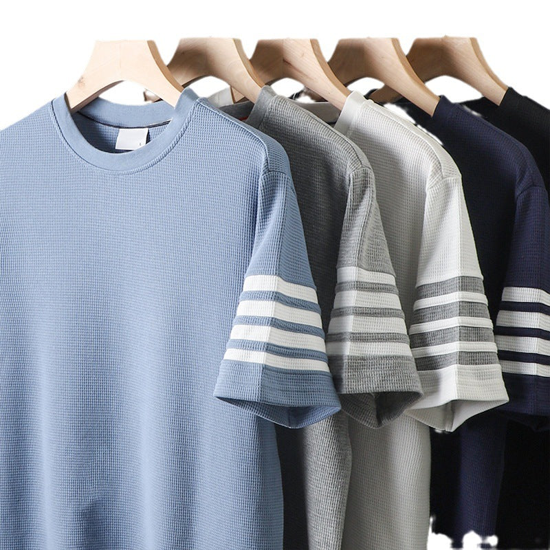 T-Shirts Surdimensionnés Solides Streetwear pour Hommes