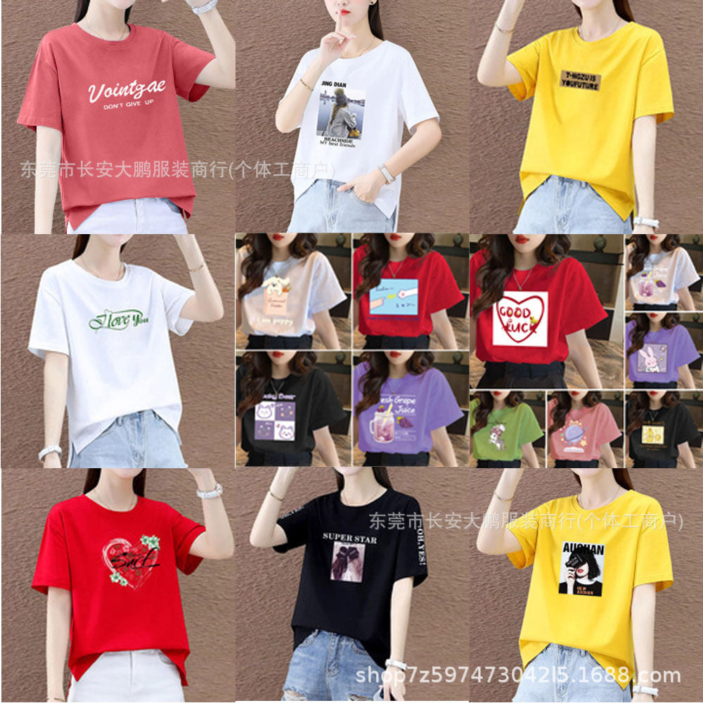 Korean T-Shirts Women's