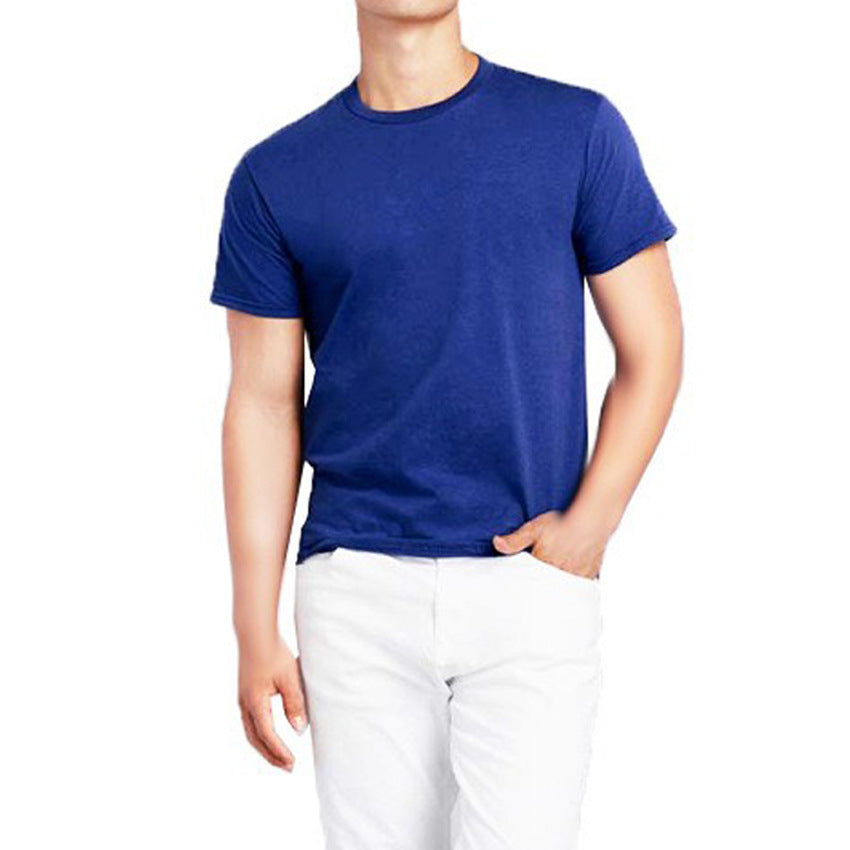 Cotton Solid T-Shirts Men's