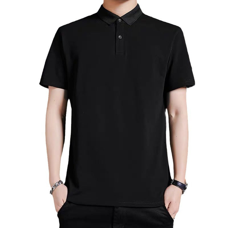 Casual Solid Polo Shirts Unisex