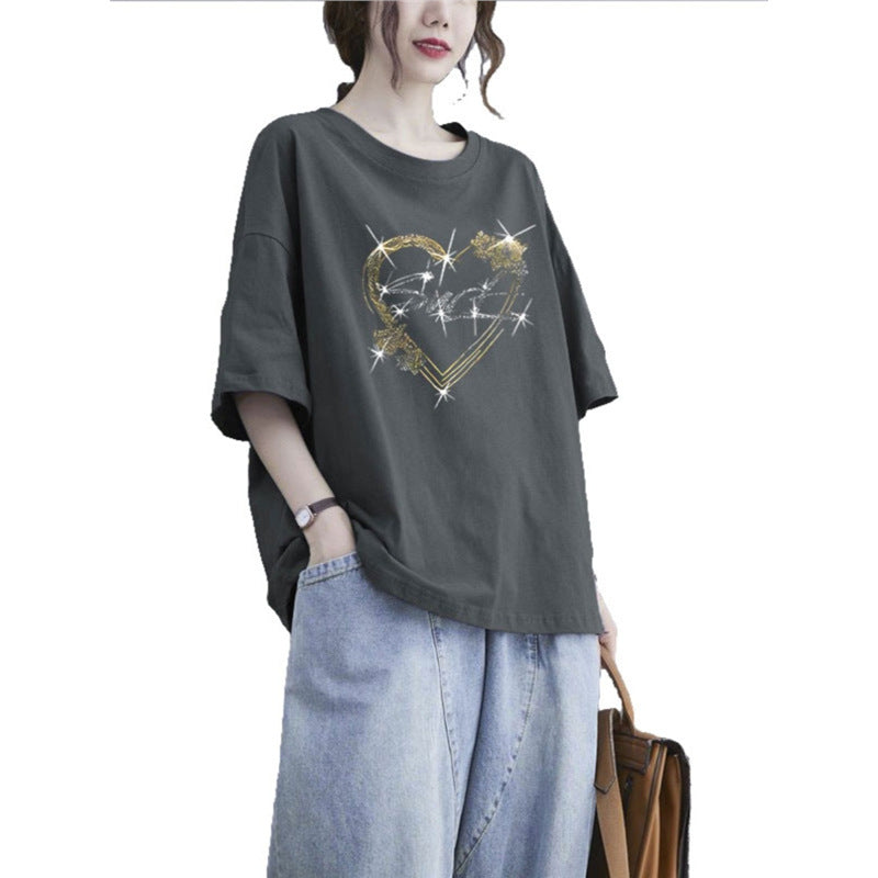 T-shirts femme casual imprimés