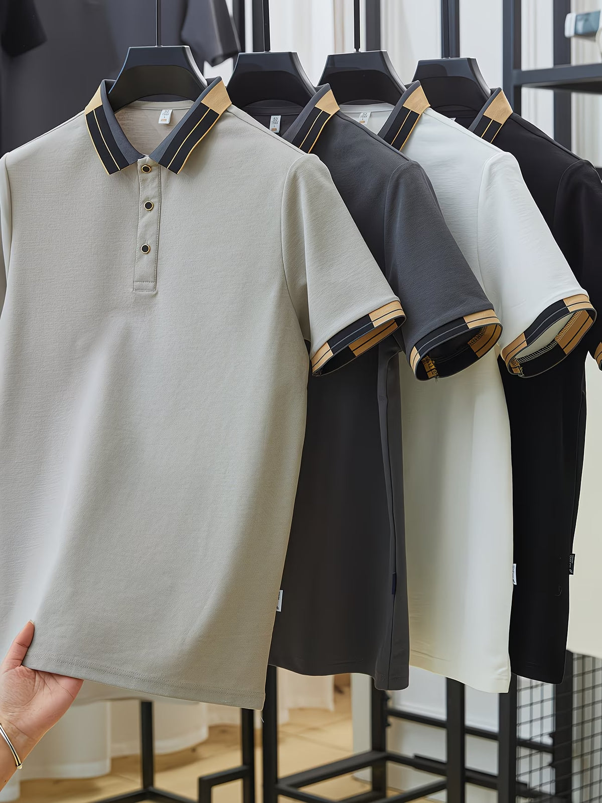 Casual Polo Shirts Men's