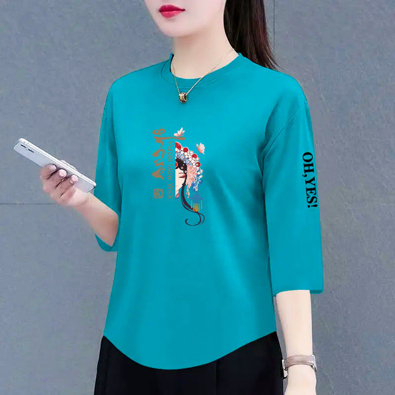 Korean Oversized T-Shirts Women's