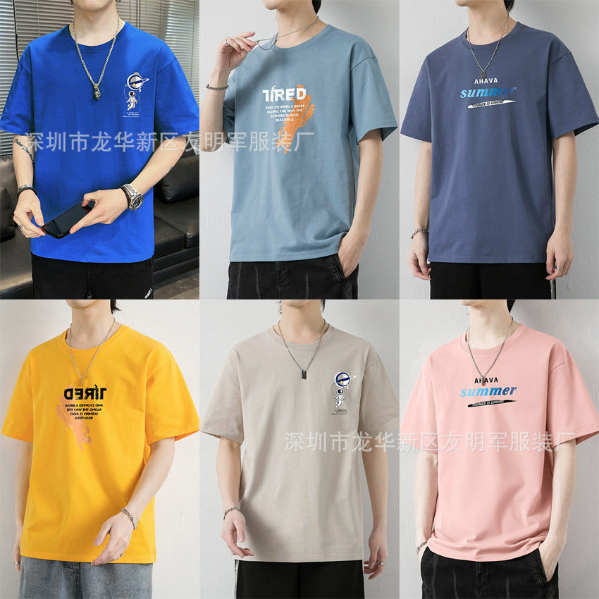 Camisetas Oversized Casual para Homens