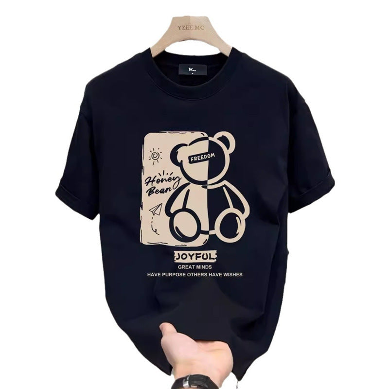 T-shirts Surdimensionnés Casual Homme