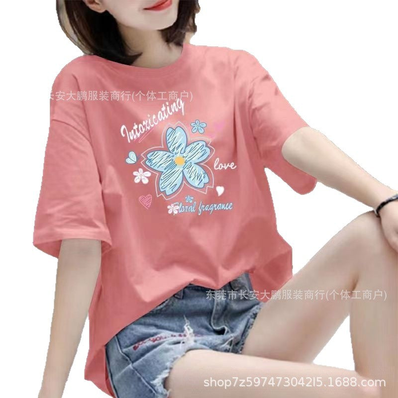 Korean T-Shirts Women's
