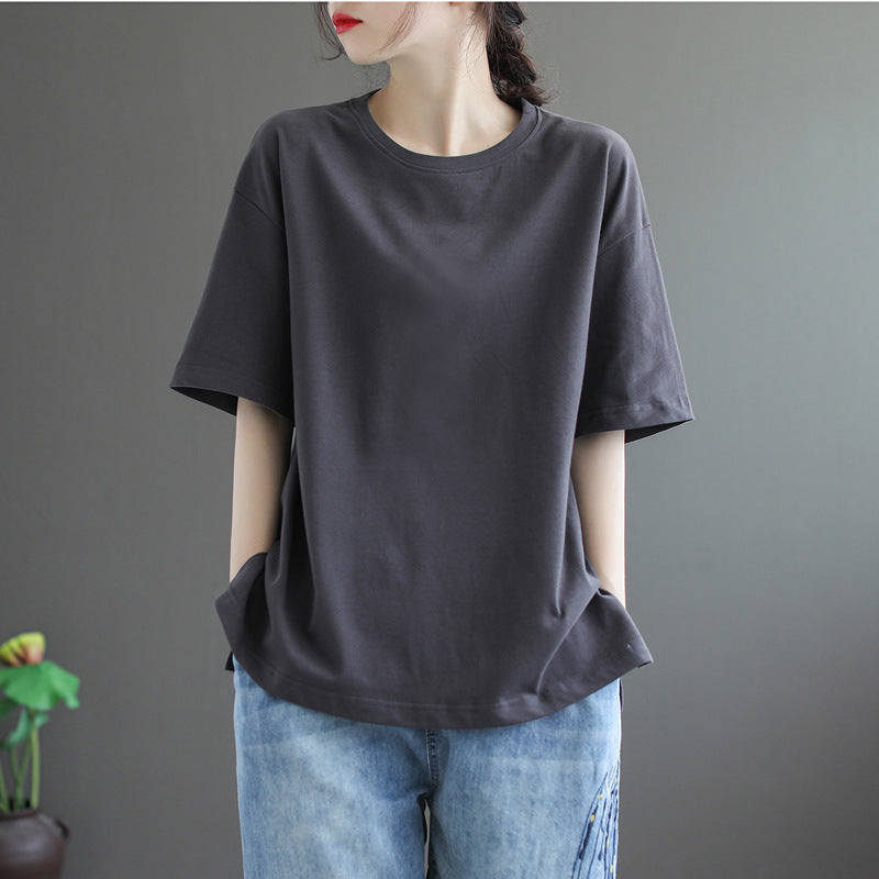 Casual Print T-Shirts Women's