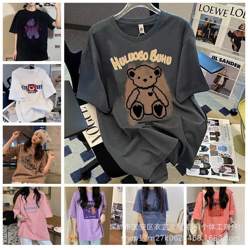 Korean T-Shirts Women's