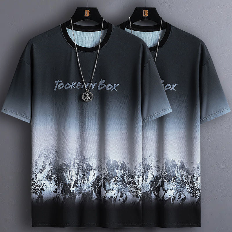 Cool Touch Oversized Erkek T-Shirtler