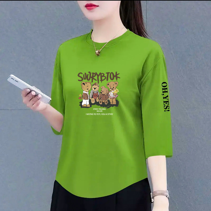 Camisetas Oversize Coreanas para Mujer