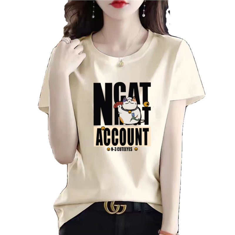 Korean T-Shirts Women's