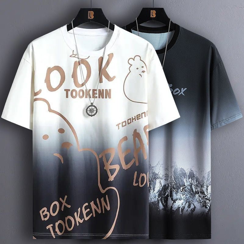 Cool Touch Oversized Erkek T-Shirtler