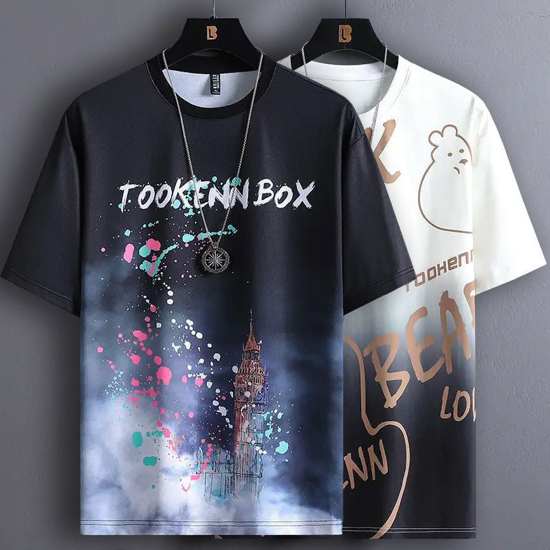 Cool Touch Oversized Erkek T-Shirtler