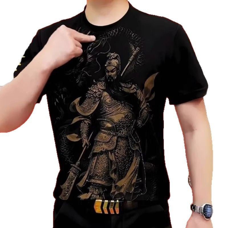 Clearance Print Slim Fit Polo Shirts Men's