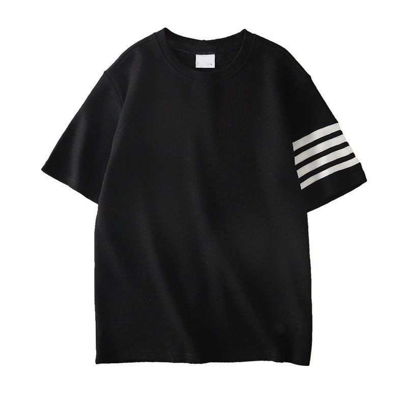 T-Shirts Surdimensionnés Solides Streetwear pour Hommes