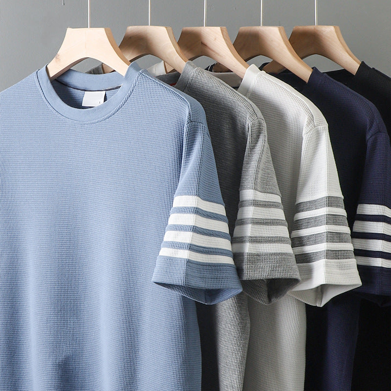 Streetwear Solid Oversized T-Shirts Men's