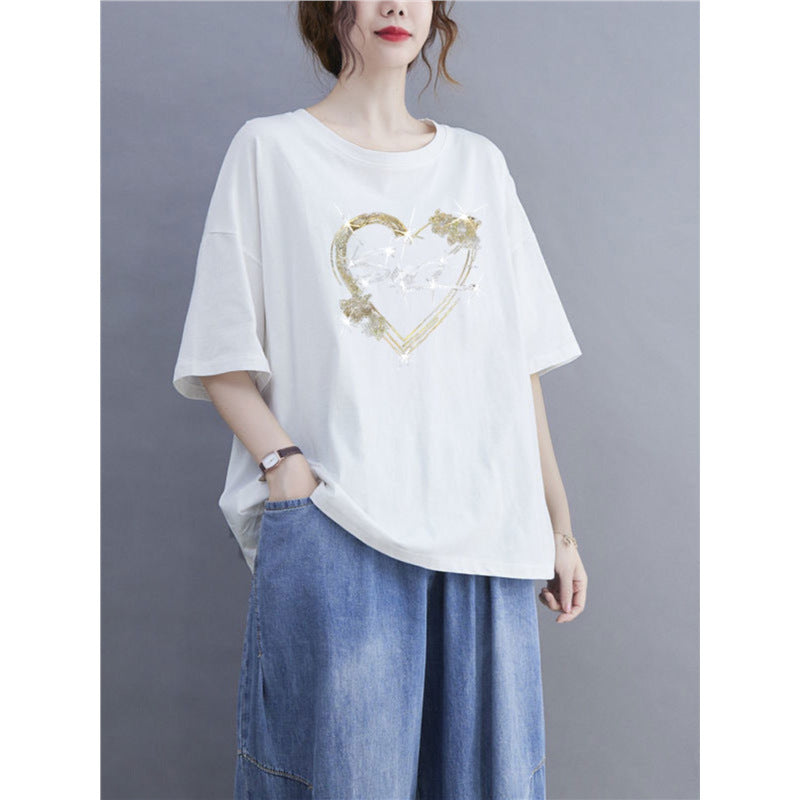 T-shirts femme casual imprimés
