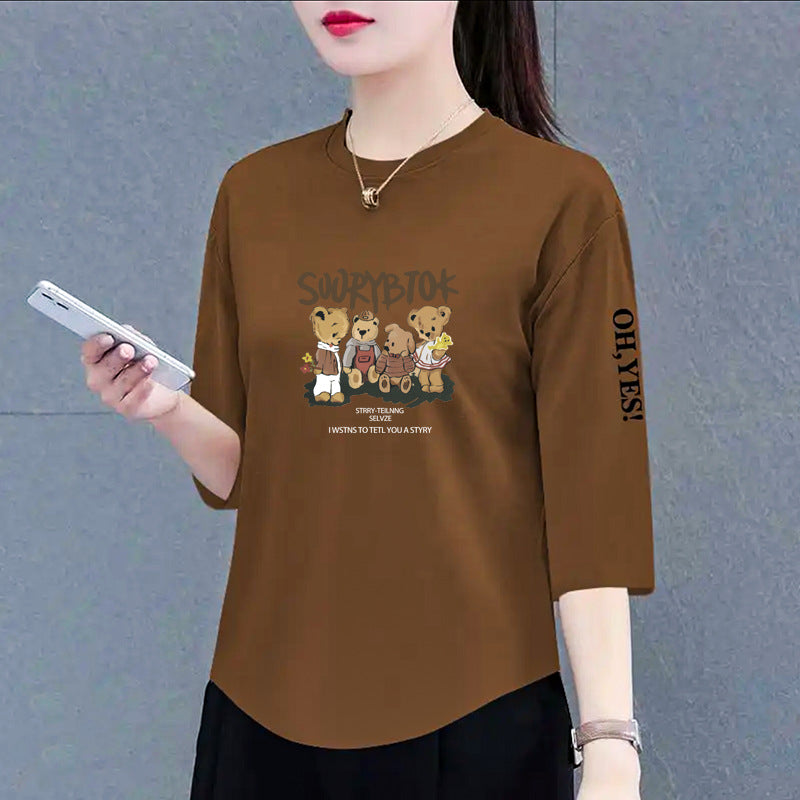 Camisetas Oversize Coreanas para Mujer