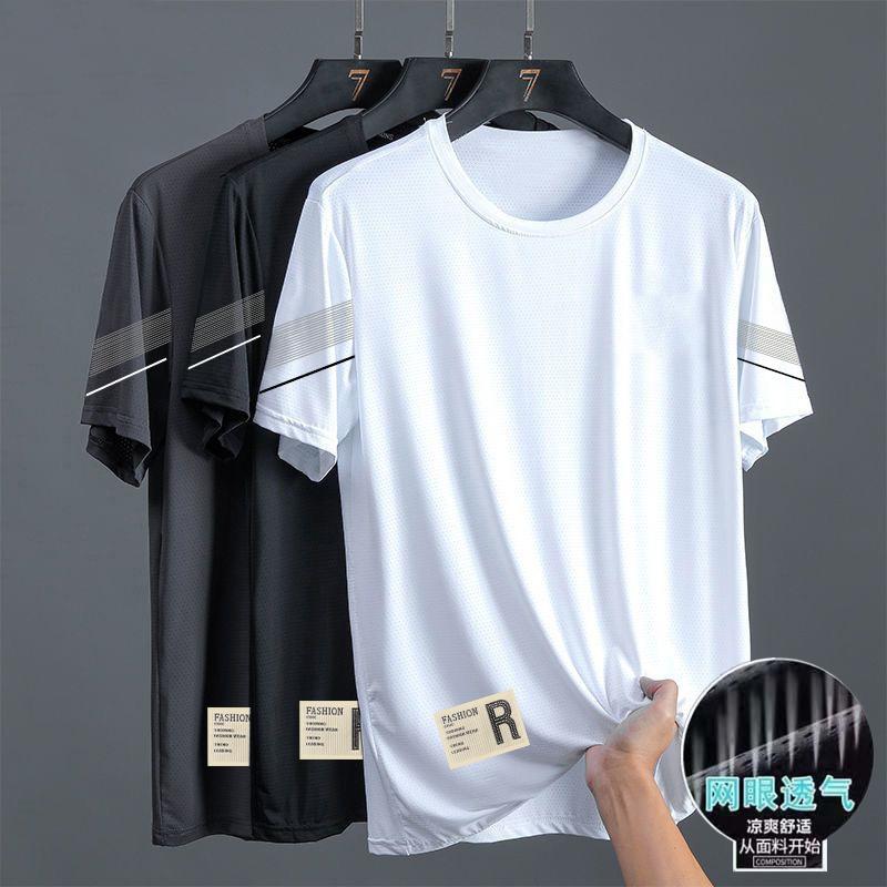 Casual Cool Touch T-Shirts Men's