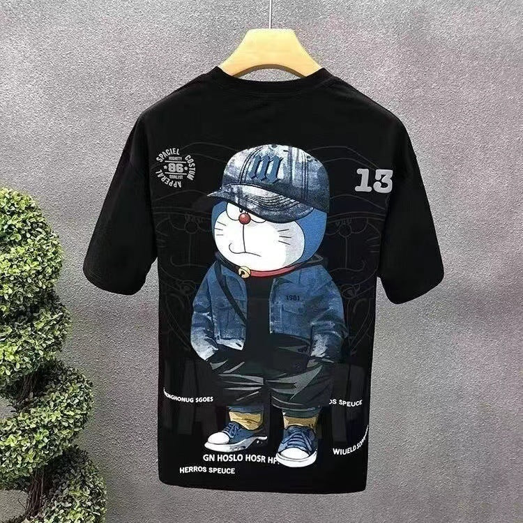Мужские футболки streetwear с принтом