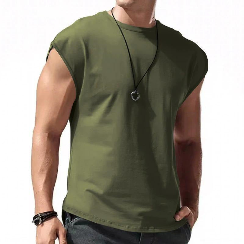 Casual Solid T-Shirts Men's