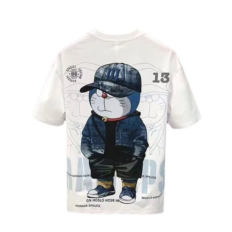 Мужские футболки streetwear с принтом