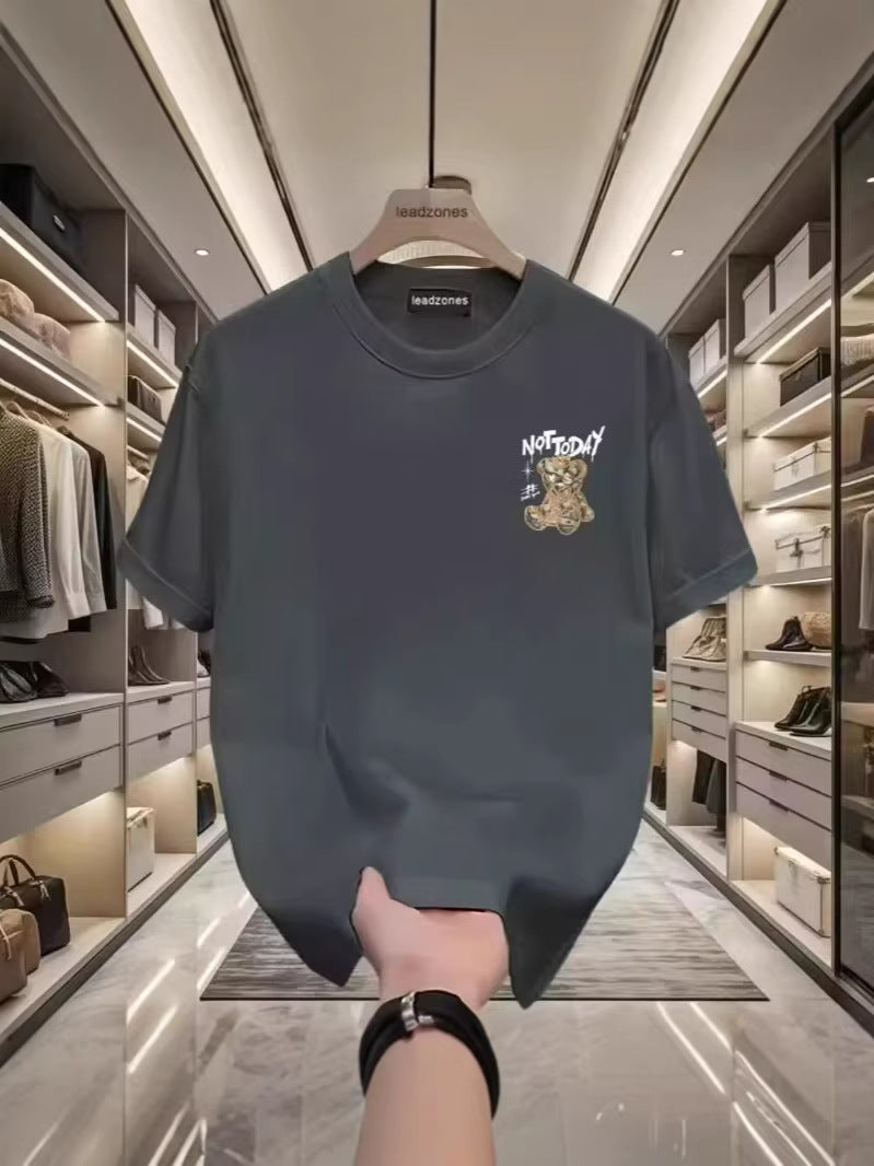 Streetwear Print T-Shirts Men's