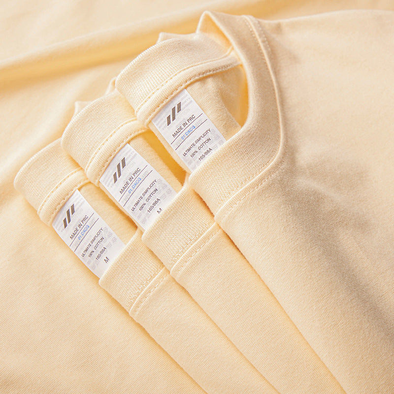 Casual Heavy Cotton T-Shirts Unisex