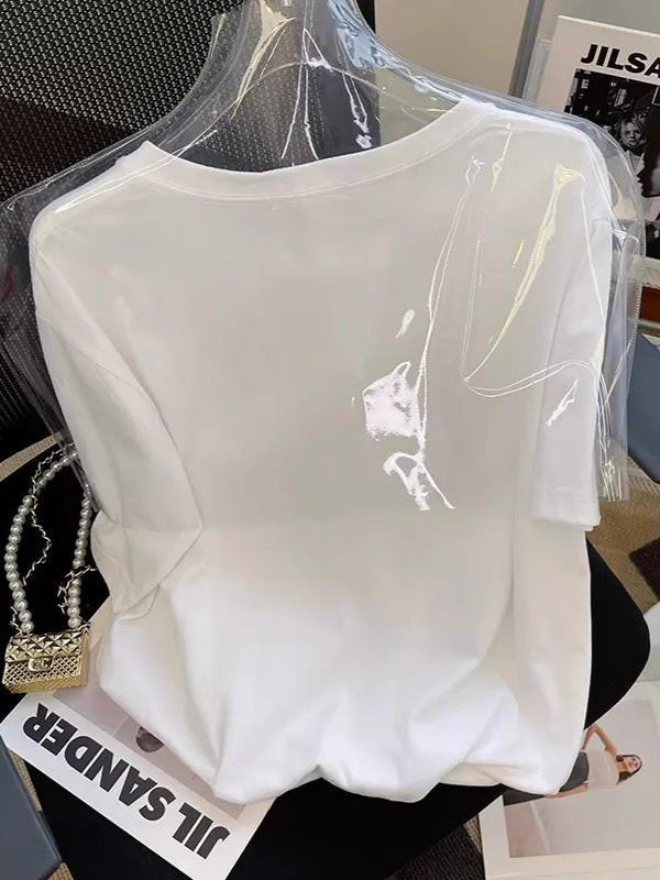 Cotton Print T-Shirts Women's