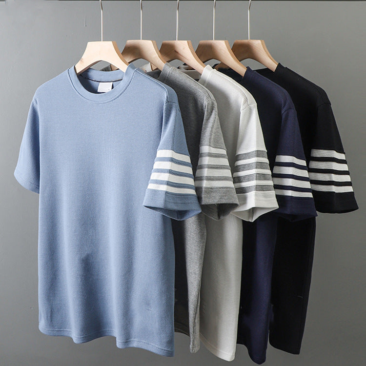 Streetwear Solid Oversized T-Shirts Men's
